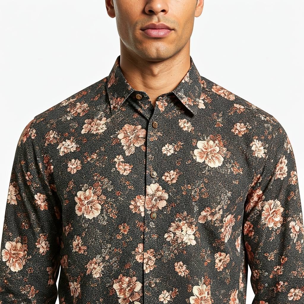 Odważne wzory w męskiej garderobie – kiedy kwiaty stają się symbolem pewności siebie