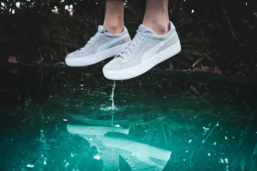 Photo "how to protect shoes from water"