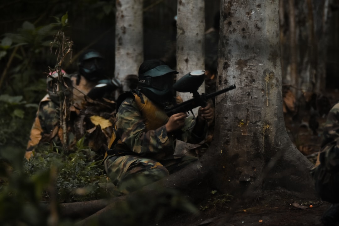 Photo paintball